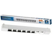 Трековый светильник однофазный 20W Белый дневной ULB-Q282 20W-4000K WHITE 60deg на шинопровод белый UL-00010121 Volpe