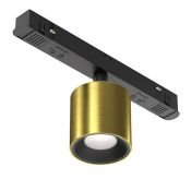 Трековый светильник  7W Белый-MIX Альфа/Alfa S Exility 50deg TR132-4-7W-DS-BS IP20 на магнитный шинопровод латунь