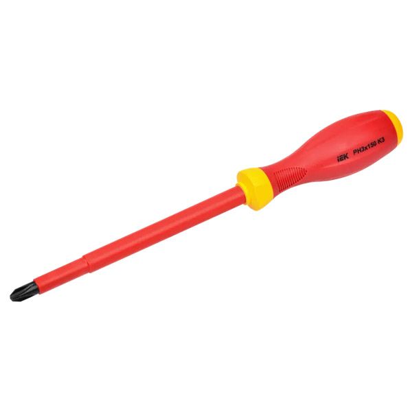 Отвертка диэлектрическая PH3х150 K3 ARMA2L 3 A2L3-SC30-K3-PH-30-150 IEK