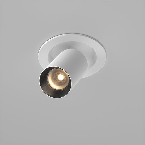 Встраиваемый светильник   7W Белый теплый FOCUS LED C071CL-7W3K-WB поворотный цилиндр белый