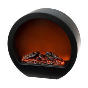 фигурка  светодиодная 6W Белый теплый камин &quot;Лаунж&quot;, 513-038, 7Led, 3хAA, с эффектом живого огня, IP20