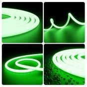 Светодиодная лента Зеленый 2835 24V 14.4W/m 120Led/метр 00-328 термостойкая IP68 Светодиодная лента Зеленый 2835 24V 14.4W/m 120Led/метр 00-328 термостойкая IP68