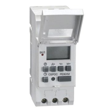 Таймер ТЭ15 цифровой MTA10-16 16А 230В на DIN-рейку IEK