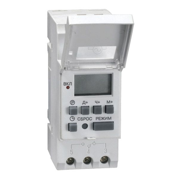 Таймер ТЭ15 цифровой MTA10-16 16А 230В на DIN-рейку IEK