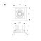 Встраиваемый светильник  12W Белый дневной 058370 MS-VORTEX-BUILT-S90x90 (BK-BK, 20 deg, 230V) IP20 поворотный прямоугольный черный