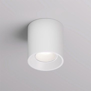 Накладной светильник DENKIRS без лампы RODVIG DK3090-WH GU5.3 цилиндр белый