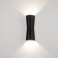светильник  12W Белый дневной 022563 LGD-Wall-Tub-J2B-12W  220V IP54 двухсторонний фигурный накладной черный