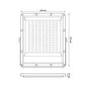 прожектор Белый 150W UL-00012760 ULF-F51D-150W-6500K IP65 200-240V GREY 90deg