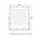 прожектор Белый 150W UL-00012760 ULF-F51D-150W-6500K IP65 200-240V GREY 90deg
