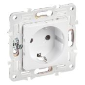 Штепсельная розетка встраиваемая IEK SKANDY 16А SK-R11-16-K01 SK-R05W с з/к без з/ш арктический белый Штепсельная розетка встраиваемая IEK SKANDY 16А SK-R11-16-K01 SK-R05W с з/к без з/ш арктический белый