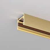 Шинопровод однофазный SHINE BASE TR5716-SB 2.0м латунь накладной/подвесной