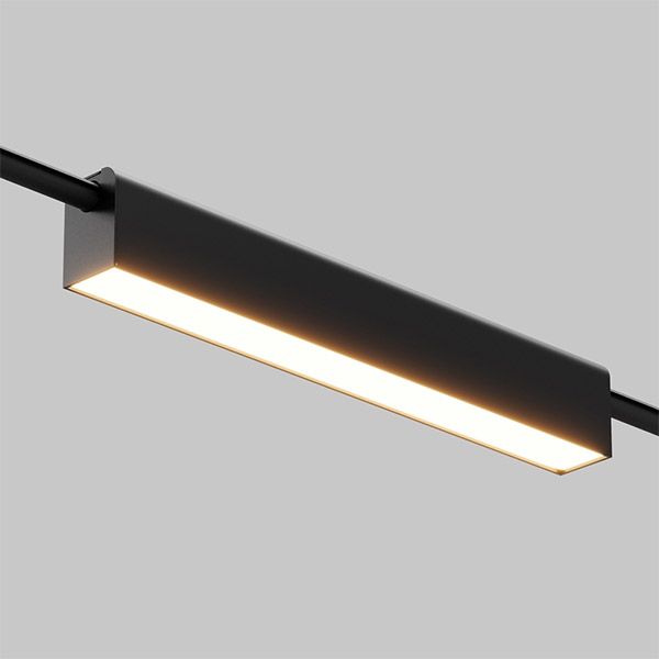 Трековый светильник 12W Белый теплый TR238-1-12W3K-B Базис / Basis Arity IP20 чёрный