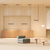 Трековый светильник  24W Белый-MIX BELTY SMART LINEAR DK5676-BK IP20 на шинопровод черный