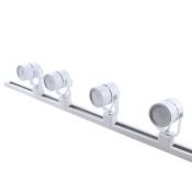 Готовый трековый набор VOLPE  под лампу GU10 UL-00010705 UBL-Q321 GU10-K WHITE SET41 1.0м накладной прямой белый