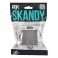 Выключатель встраиваемый трехклавишный IEK SKANDY SK-V30-0-10-K50 SK-V11N металл никель
