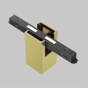 Трековый светильник  7W Белый дневной Альфа/Alfa Exility 50deg TR121-2-7W4K-BS на шинопровод латунь