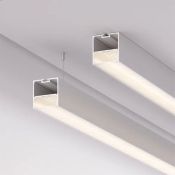 алюминиевый профиль S-LUX SL-LINE-5050-2000 WHITE (BY) 062804