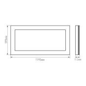 светильник -панель  48W Белый теплый 023156(1) IM-600x1200A-48W 220V IP20 прямоугольный универсальный белый