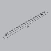 Трековый светильник 5W Белый теплый TR190-1-5W2.7K-B Базис / Basis Levity 2700К чёрный