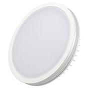 Встраиваемый светильник  20W Белый теплый  020712  LTD-135SOL-20W  3000К 220V IP44 круглый белый с витрины
