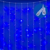 гирлянда   6W  ЗАНАВЕС Синий UL-00010919 ULD-C3020-264-TTK BLUE IP44 мерцание