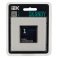 Рамка стеклянная 1 пост IEK SKANDY SK-M12-G-K01 SK-F21W арктический белый
