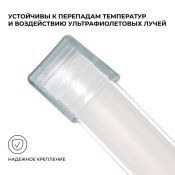 Силиконовая заглушка для лент 220V 09-143 для светодиодной ленты НЕОН COB 220В, 288д/м для арт.17-51/52/53