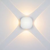 светильник   8W Белый теплый 021819 LGD-Wall-Orb-4WH 4 широких луча накладной круглый Уценка!!! с витрины