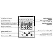 Термостат TER-9/230, AC 230V, цифровой термостат + встроенный таймер, программируемый 8595188124478