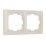 Рамка пластик 2 поста WERKEL Snabb Basic WL03-Frame-02 / W0022003  слоновая кость Уценка!!!