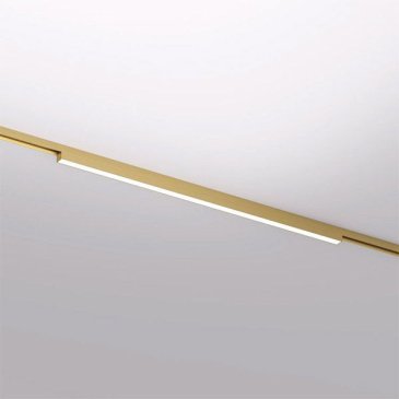 Трековый светильник  24W Белый теплый SHINE LINEAR DK5752-SB IP20 на шинопровод латунь