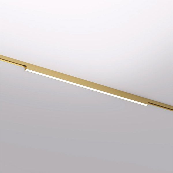 Трековый светильник  24W Белый теплый SHINE LINEAR DK5752-SB IP20 на шинопровод латунь