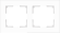 Рамка стеклянная 2 поста WERKEL Favorit WL01-Frame-02 / W0021105  белый матовый