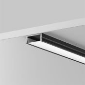 Накладной алюминиевый профиль Maytoni с экраном 15x6 ALM-001-B-2M 631003 черный