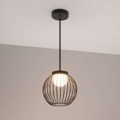 светильник   7W Белый теплый 030004 LGD-PEARL-HANG-7W 220V IP65 фигурный подвесной серый