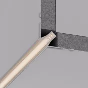 алюминиевый профиль DECORE-S6-EXT-V-COMFORT-2000 ANOD внешний 043163