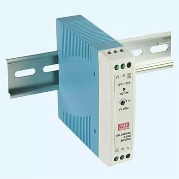Блок питания (AC-DC)  5V 20W  MDR-20-5 на din-рейку Блок питания (AC-DC)  5V 20W  MDR-20-5 на din-рейку