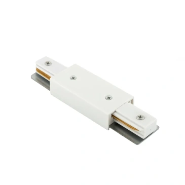 Коннектор для трека SOLID BASE TR1008-WH прямой белый
