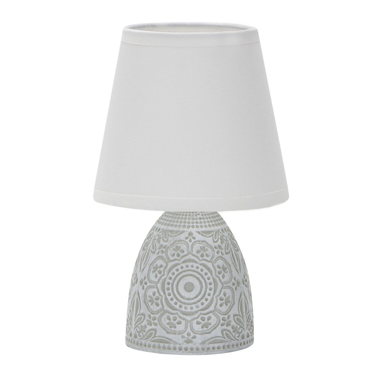 светильник настольный без лампы UML-B301 E14 LIGHT GREY UL-00010751 светло-серый