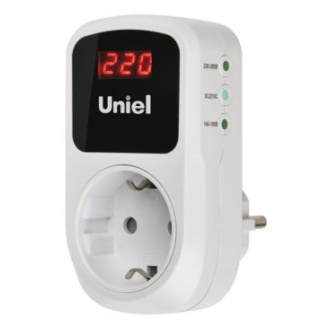 Реле напряжения UBR-E35 WHITE UL-00012537 для однофазной сети