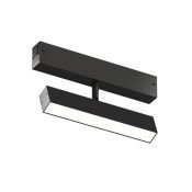 Трековый светильник однофазный   9W Белый-MIX SMART LINEAR DK8009-BK IP20 на шинопровод управляемый черный