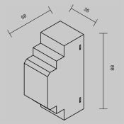 Блок питания (AC-DC) 48V   30W 831003 PSL016  на din-рейку