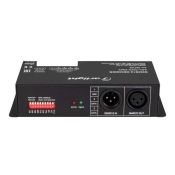 Декодер 027145 ARL-7022-DMX (12-24V, 4x8A, DMX512, XLR3)