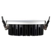 Встраиваемый светильник  16W Белый теплый 021068  LTD-145WH-FROST-16W 220V IP44 круглый белый