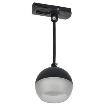Трековый светильник IEK LIGHTING без лампы 4119 LT-UCB0-4119-GX53-1-K02 на шинопровод черный