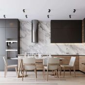 Встраиваемый светильник   9W Белый дневной 034145 LGD-LUMOS-R55-9W  25deg 220V IP20 поворотный цилиндр белый