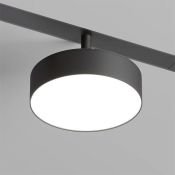 Трековый светильник однофазный  16W Белый-MIX SMART LINEAR DK8070-BK IP20 на шинопровод управляемый черный