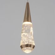 Подвесной светильник   5W Белый теплый BayerLux «Сандрес» 220V IP20 фигурный золотой