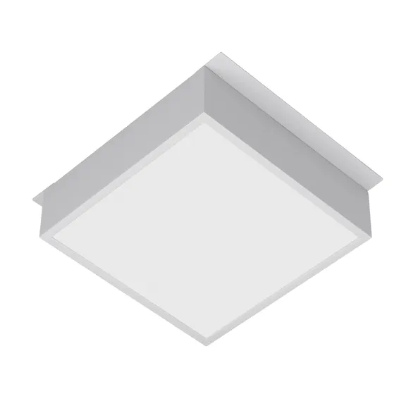 Встраиваемый светильник  18W Белый дневной 047682 DL-GRIGLIATO-S140x140 IP40 квадрат серый металл