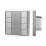 Панель Knob DALI-201-23-1G-2SC-MIX-DT8-IN Silver (BUS, Frame) 048217